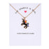 Hand Enameled Unicorn Necklace - Little Palace Store